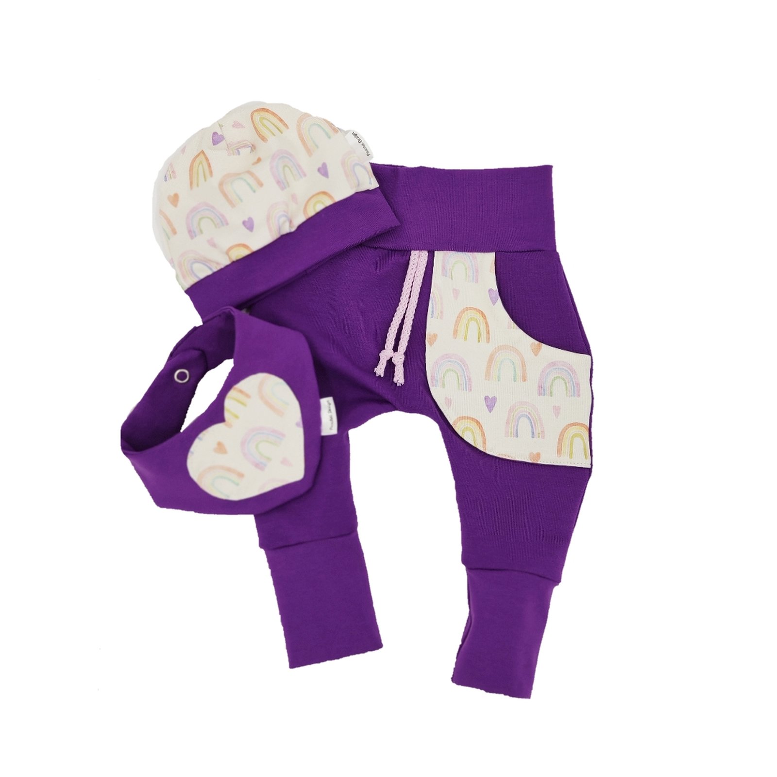 Baby Set Handmade Sterne Rosa Mint Puschel-Design - Puschel-Design® |  Handmade Baby-& Kindermode, 35,99 €