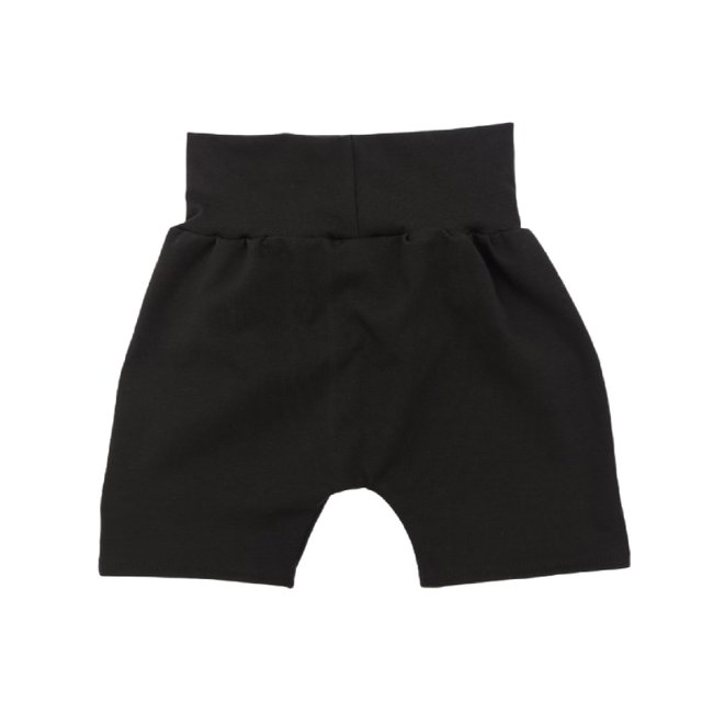 Baby Shorts mit Tasche Totenkopf schwarz khaki